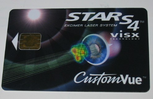 SMART CARDS WHICK ARE PROGRAMMED WITH A SOFTWARE APPLICATION AND ARE INSERTED INTO SPECIFIC EQUIPMENT. EACH CARD IS PROGRAMMED FOR USE WITH A  PARTICULAR ITEM OF EQUIPMENT.