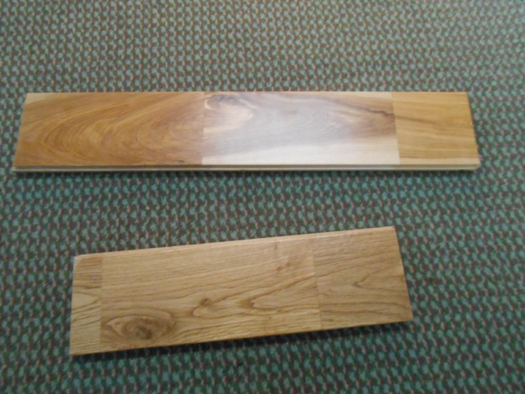 SOLID FINGER JOINTED PRE-FINISHED HARDWOOD FLOORING.