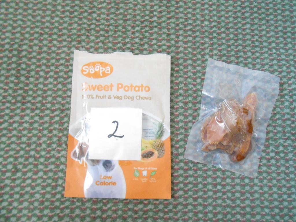 SWEET POTATOE CHEWS. WHILE THE PRODUCT IS FIT FOR HUMAN CONSUMPTION, IT IS SOLD BY PET STORE CHAINS AND SIMILAR OUTLETS AS HEALTHY DOG TREATS.