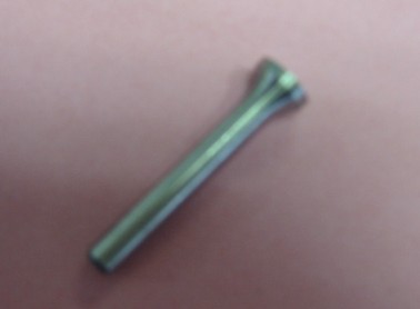 ALLOY STEEL SHANKS USED IN THE PRODUCTION OF TUNGSTEN CARBIDE ROTARY BURRS.  THE SHANK IS WELDED TO A ROTARY BURR BLANK USING A TRIFOIL DISC.  THE FUNCTION OF THE COMPLETE ARTICLE IS METAL REMOVAL.