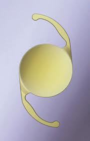 IOL (INTRA OCULAR LENS) USED TO REPLACE THE HUMAN LENS TO CURE CATARACTS.THIS IS AN OPTICAL IMPLANT