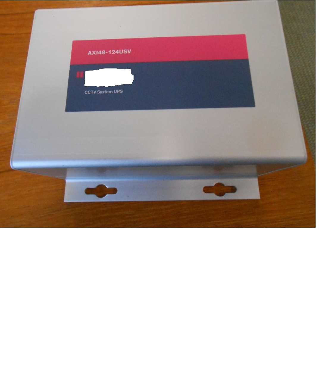 BACKUP BATTERY SYSTEM.
THE PRODUCT IS A SET OF EMERGENCY BATTERIES TO SUPPLY A SYSTEM WHEN THE PRIMARY SOURCE IS SHUTDOWN COMBINED WITH AN ELECTRONIC CHARGER TO RECHARGE THE BATTERY WHEN THE PRIMARY SOURCE IS BACK.
THE PRODUCT CONSISTS OF AN ALUMINIUM ENCLOSURE WHERE SEALED LEAD ACID BATTERIES AND THE ASSOCIATED ELECTRONICS ARE FITTED.