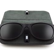 RADIX LENS JACKET

THE RADIX LENS JACKET IS A LIGHTWEIGHT SOLUTION TO BULKY AND CUMBERSOME CLAMSHELL GLASSES CASES. IT'S MUCH SLIMMER THAN A TYPICAL CASE. THE PRODUCT IS MADE FROM VEGAN LEATHER AND MICROFIBER AND USES TWO STRONG MAGNETS TO HOLD AND PROTECT YOUR GLASSES.
COMES IN TWO SIZES- SMALL AND MEDIUM.
VEGAN LEATHER COMPOSED OF POLYURETHANE.