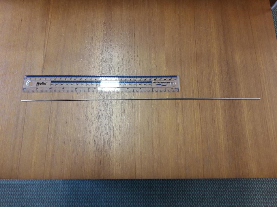 COBALT TUBING-
THIS TUBING IS USED IN THE MANUFACTURING OF STENT IMPLANTS.
THE TUBING COMPOSITION IS A MIXTURE OF CHROMIUM, IRON, MANGANESE, NICKEL, TUNGSTEN, SILICON, SULPHUR, PHOSPHORUS, CARBON AND COBALT.  THE MAJORITY OF THE COMPOSITION BEING COBALT.
THE STENT IMPLANTS ARE A COMPONENT OF THE FINISHED STENT MEDICAL DEVICE AND IS IMPLANTABLE.