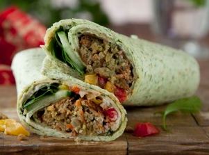 Ready to eat tortilla wrap with filling
For human consumption
Tortilla wrap with filling containing vegetable falafel, fresh cucumbers, grilled onions and peppers dressed with mayonnaise, yogurt and mint
Chilled
Finished product packed into plasatic case
