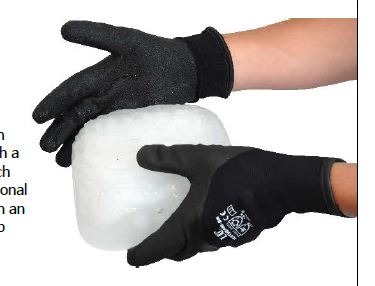 Gripster Ice and cold store glove knitted