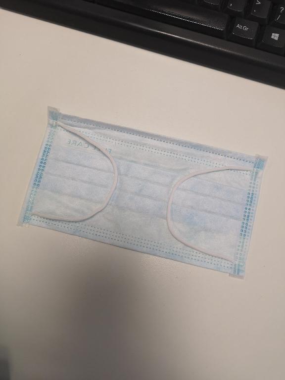 3 Ply Civil Masks
EN149
Filtration:
Protection
Layer One: Polypropylene spun-bond nonwoven
Layer Two: Meltblown nonwoven
Layer Three: Polypropylene spun-bond nonwoven