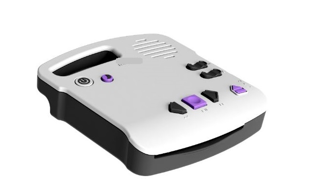 PORTABLE DIGITAL ACCESSIBLE INFORMATION SYSTEM FOR BLIND AND VISUALLY IMPAIRED PERSONS WHICH USES A CD PLAYER TO ACCESS CONTENT VIA A CD. IT ALLOWS USERS TO ACCESS DIGITAL MEDIA SUCH AS BOOKS AND NEWS PAPERS FROM A COMPACT DISC. THE PRODUCT HAS DEDICATED SPEED, TONE AND VOLUME CONTROLS, A SLEEP TIMER, A BUILT IN SPEAKER AND 3.5MM HEADPHONE OUTPUT.  IT IS FITTED WITH AN INTERNAL RECHARGEABLE BATTERY AND SUPPLIED WITH A POWER CABLE, POWER ADAPTER, CARRY CASE AND HEADPHONES. THE SYSTEM LANGUAGE IS AVAILABLE IN 37 LANGUAGES.