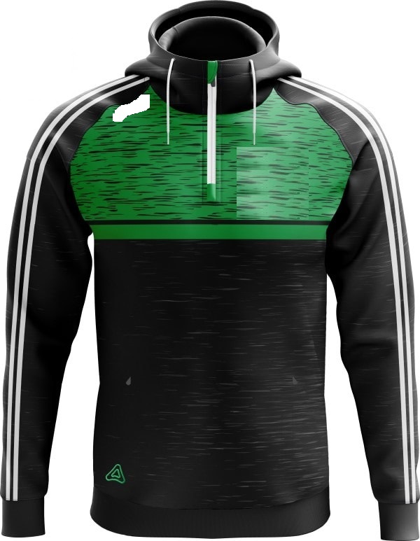 Knitted Hoodie (Unisex)
Polyester 65%  Cotton 35%
Half zip front closure
Ribbed hem and cuffs
Front pockets
Regular fit
(Various sizes adults XS, S, M, L, XL, 2XL, 3XL
Kids 3/4, 5/6, 7/8, 9/10, 10/11
Ladies 8, 10, 12, 14, 16, 18, 20)
