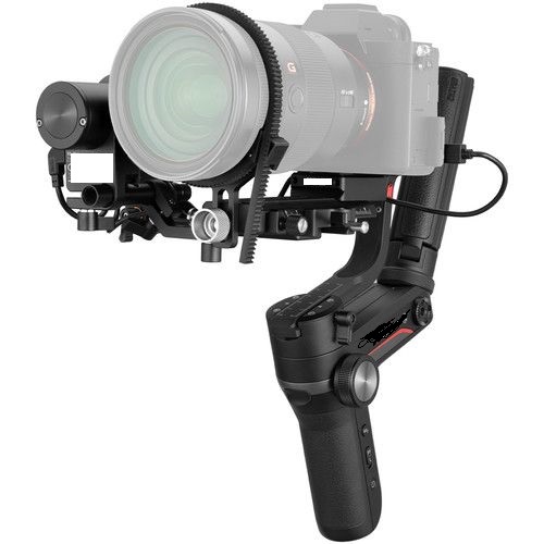3-AXIS HANDHELD GIMBAL

IT IS A MOTORISED DEVICE USED TO STABILISE MIRRORLESS OR DSLR CAMERAS. IT ALLOWS THE USER RECORD A STABLE IMAGE WITHOUT VIBRATIONS. IT FEATURES  360° PAN, 314° TILT 314° ROLL ADJUSTMENT. THE GIMBAL AUTOMATICALLY DETECTS THE WEIGHT OF YOUR ATTACHED CAMERA AND ADAPTS THE STABILISER SYSTEM ACCORDINGLY. IT HAS A FOLLOW FOCUS TO ALLOW PRECISE OBJECT TRACKING. THE BUILT IN OLED SCREEN DISPLAYS VARIOUS ADJUSTMENT PARAMETERS THAT CAN BE CONTROLLED VIA THE HANDLE WITHOUT HAVING TO ENTER THE APP.

MADE FROM ALUMINIUM AND POWERED BY 2 X INTERCHANGEABLE BATTERIES WITH A 14 HOUR RUNTIME. PRODUCT DIMENSIONS (INCHES) 11.81 X 7.48 X 5.51.

INCLUDED IN THE PRODUCT PACKAGE: GIMBAL STABILISER, FOLLOW FOCUS KIT, 2 X LI-ION BATTERIES AND CHARGER, QUICK RELEASE PLATE, CAMERA BACKING BASE, 3 X ¼-20 SCREWS, CAMERA CONTROL CABLE, FIRMWARE UPGRADE CABLE, TRIPOD, STORAGE CASE AND USER GUIDE.