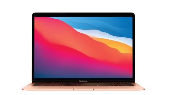 PORTABLE AUTOMATIC DATA PROCESSING MACHINE.

IT INCORPORATES A 13.3” (DIAGONAL) LED-BACKLIT DISPLAY, APPLE M1 CHIP, 8-CORE GPU, AN 256GB SSD DRIVE, A 8GB UNIFIED MEMORY MODULE, TWO THUNDERBOLT / USB 4 PORTS, 720P FACETIME HD CAMERA, STEREO SPEAKERS, A KEYBOARD AND TRACKPAD IN A SINGLE ENCLOSURE.

IT MEASURES 0.41 - 1.61 X 30.41 X 21.24CM AND WEIGHS 1.29KGS.

IT IS A LAPTOP COMPUTING DEVICE WHICH ALLOWS USERS TO WRITE AND EXECUTE COMPUTER PROGRAMS, BROWSE THE INTERNET, COMPOSE EMAILS, WRITE DOCUMENTS, ARRANGE CALENDARS, HAVE MEETINGS ETC. IT IS PACKAGED FOR RETAIL SALE WITH A POWER ADAPTOR AND A CHARGE CABLE. THE PROCESSOR, STORAGE AND MEMORY ARE CONFIGURABLE DEPENDING ON THE USERS REQUIREMENTS.