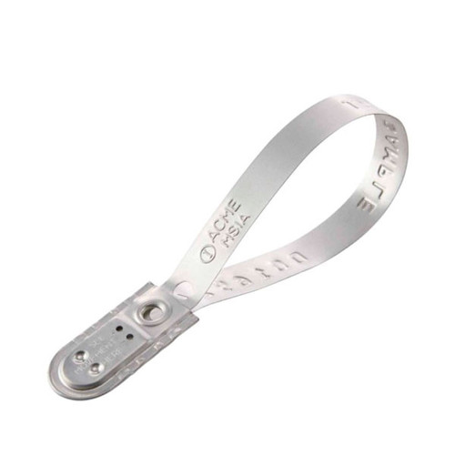 Fixed length metal seal manufactured from tin-plated steel.
Length: 18cm
Strap width: 10mm
For use on cargo, containers, trailers, tankers. Provides evidence of tampering.