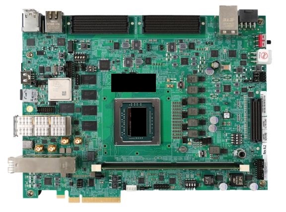 EVALUATION BOARD.
THE BOARD IS TYPICALLY USED TO EVALUATE THE FEATURES & CAPABILITES OF A SPECIFICED COMPONENT (OWNED BY THE COMPANY, WHICH IS NOT SUBJECT TO THIS BTI) AND TO THEN DEVELOP THE SPECIFIC PROGRAMMING OF THAT COMPONENT TO ACCOMPLISH THE DESIRED FUNCTIONALITY. THE BOARD CAN ALSO BE USED TO RUN VARIOUS SIMULATIONS OF THE PROGRAMMING AND DEBUGGING ALGORITHMS FOR THE COMPONENT.
IT IS CAPABLE OF STORING THE PROCESSING PROGRAM(S) AND AT LEAST THE DATA IMMEDIATELY NECASSARY FOR THE EXECUTION OF THE PROGRAM(S) USING DDR RANDOM ACCESS MEMORY (RAM). IT IS FREELY PROGRAMMABLE AND IS CAPABLE OF PERFORMING ARITHMETICAL COMPUTATIONS SPECFIED BY THE USER. ONCE PROGRAMMED, IT IS CAPABLE OF EXECUTING WITHOUT HUMAN INTERVENTION A PROCESS PROGRAM WHICH REQUIRES MODIFICATION BY LOGIC DECISION DURING THE PROCESS RUN.