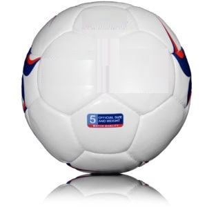 INFLATABLE SPORTS BALLS USED FOR PLAYING SOCCER AND FOOTBALL.

THEY ARE MADE OF LAMINATED PLASTIC WITH STITCHED PANELS, A RUBBER INNER BLADDER AND AN INFLATION VALVE. THEY COME IN 2 SIZES, 4 AND 5.