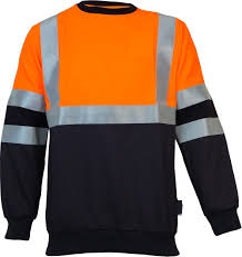 FR & ARC Protection knitted Sweatshirt,
Outer material: 50% Modacrylic, 49% Cotton, 1% Anti-static
Contrast material: 40% Protex, 24% FR Viscose, 20% Polyester, 10% Cotton, 4% Aramid, 2% Antistatic.
Round neck
Rib on neck, cuff and waistband.
Fire retardant thread
5 Thread over locked inner seams.
All Stress points bar-tacked.
EN Certified
Sizes: S, M, L, XL, XXL, XXXL