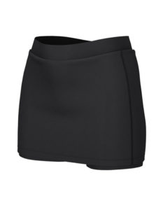 Playing Skort
Skirt: powerstretch polyester with spandex
Inner short: powerstretch polyester with spandex
Features
Flat fronted waistband
Reinforced top stitched seams
Sizes: Kids 5/6Y, 7/8Y, 9/10Y, 11/12Y, 13/14Y
Ladies 6, 8, 10, 12, 14, 16