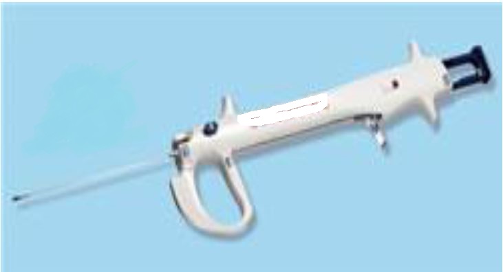 VASCULAR CLOSURE SYSTEM.

IT IS DESIGNED TO DELIVER A NITINOL (NICKLE AND TITANIUM ALLOY) CLIP TO CLOSE FEMORAL ARTERY ACCESS SITES FOLLOWING PERCUTANEOUS CATHETERISATION PROCEDURES. THE SYSTEM CONSISTS OF A CLIP APPLIER AND A 6F EXCHANGE SYSTEM. AN IMPLANTABLE CLIP IS MOUNTED ON THE CLIP APPLIER WHICH DELIVERS THE CLIP THROUGH THE EXCHANGE SHEATH FOR EXTRAVASCULAR CLOSURE OF ACCESS SITES.