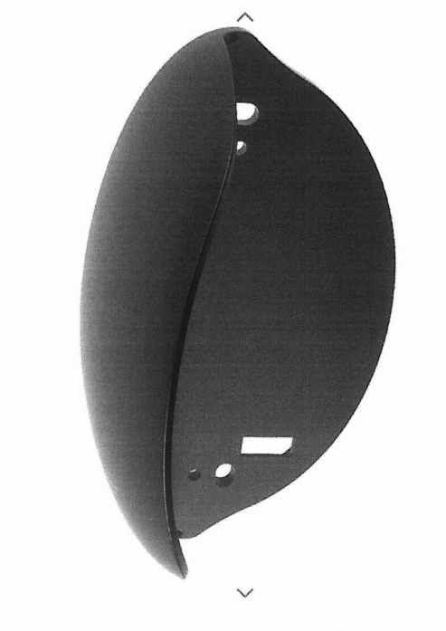 A PLASTIC COVER SUITABLE FOR USE SOLELY WITH MICROWAVE SENSORS.