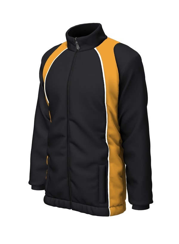 Showerproof Jacket,
Material: pu coated lightweight woven polyester dobby textured fabric.
Mesh lined with inner pocket and access zip.
Concealed hem cord system and fold away hood.
Chin guard and side pockets.
Sizes: S, M, L, XL, 2XL, 3XL  Mens