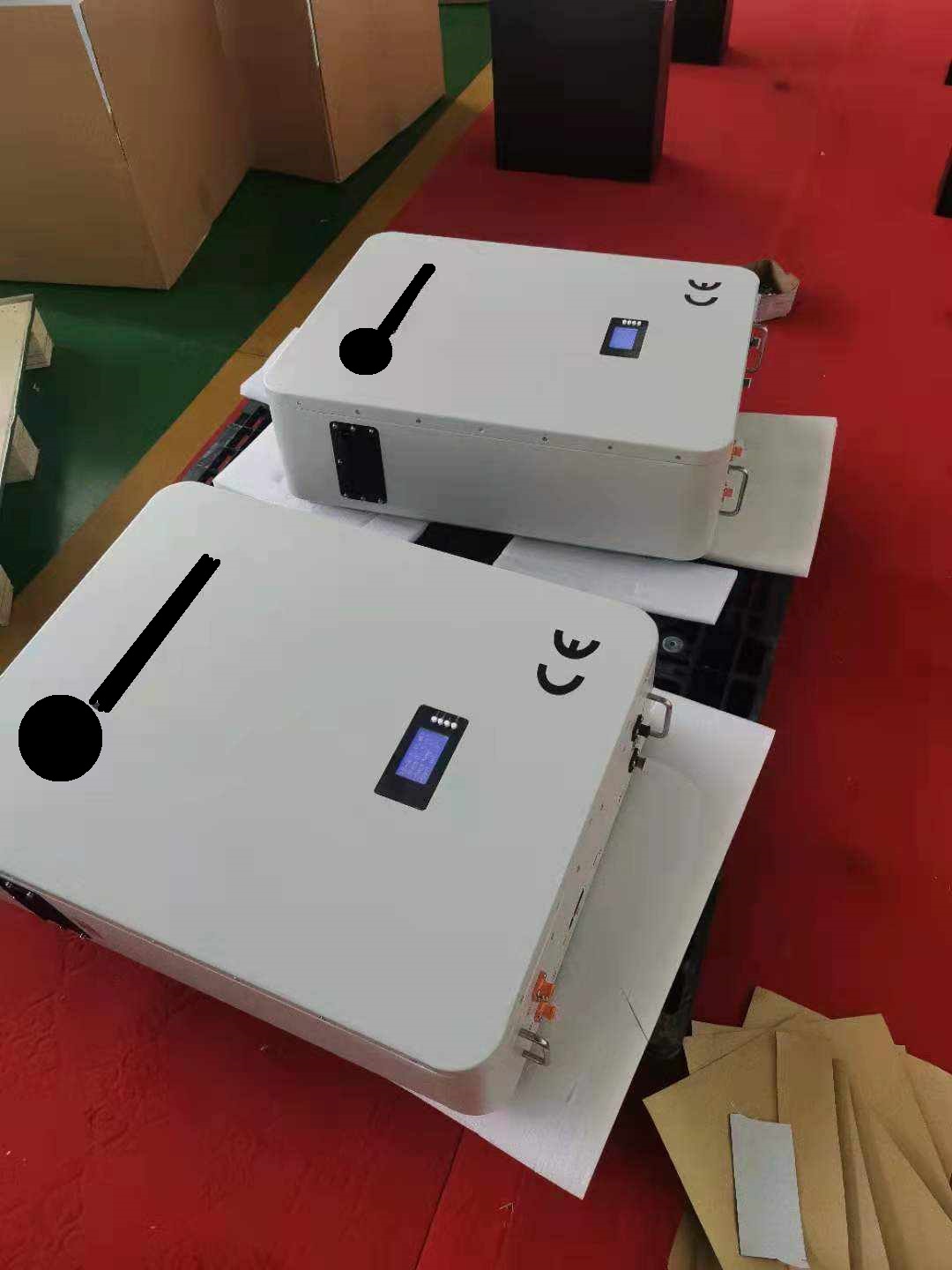 Complete Solar System for the production of DC current from photovoltaic panels. 

The system consists of solar panels, lithium batteries, inverters, battery combine box, connectors, cables and mounting brackets. DC Voltage is generated by the panels which is then stored in the batteries via the controller. The DC power is taken from the batteries and inverted into 230v AC which connects to a fuse board to provide electrically to the domestic building.  

Each solar panel has a power output of 700W with the inverter handling a maximum output of 48Vdc / 5kW.