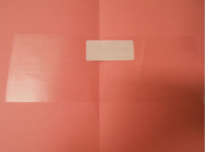 Embossed liner
Used in the production process for the manufacture of self adhesive material. The liner is used to protect the adhesive.
Composition: 100% low density polyethylene (LDPE)
Thickness does not exceed 0.125mm
Specific gravity is less than 0.94