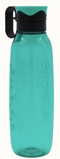 Plastic Water bottles.
This product is used as a drinking bottle.
The lid cover comprises of Polypropylene, the lid base Polypropylene and the bottle Copolyester.
1 litre water bottle available in turquoise, purple or dark blue.
Country of origin: New Zealand