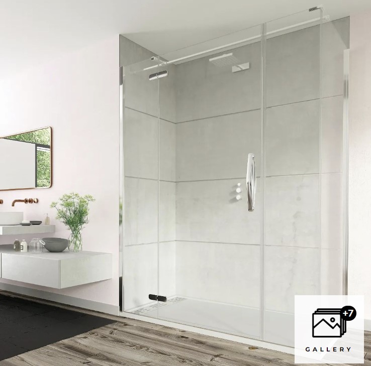 The product is a shower enclosure ( shower doors).
The product is made of 3 material: glass, aluminium, hardware.
There are different styles of shower doors but all essentially the same product/use. The max amount of aluminium in any door is 10% and the min is 3%.
IMPORTED UNASSEMBLED
