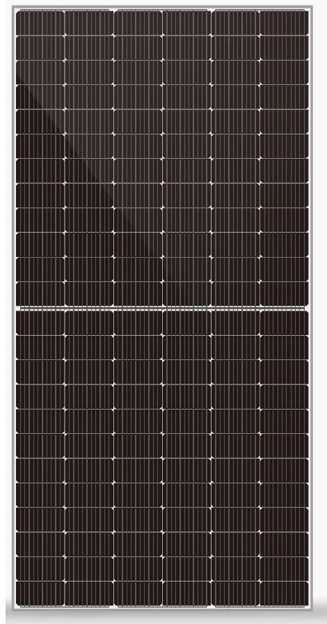 Solar panels.

These are photovoltaic cells which are assembled in panels with a total output of up to 550w. They are black in colour and each panel weighs 29kg.