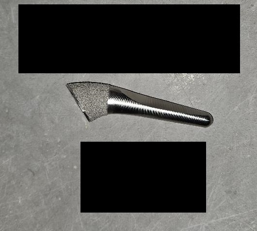 Shoulder Stem. 

It is titanium orthopaedic implant that is implanted in the body to compensate for a defect/disability.