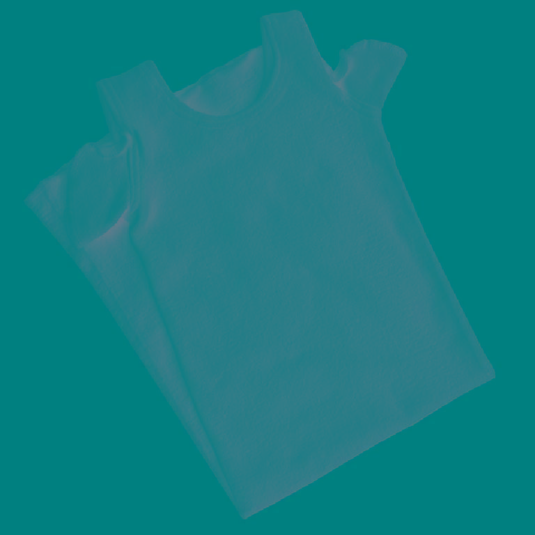 T-Shirt Type Garment for Unisex
Undergarment for wear by a person who has a spinal brace
Made from knitted Fabric 96% Polyester and 4% Lycra