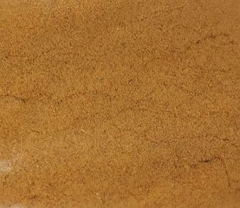The product is a meat seasoning
A blend of food ingredients formulated to add flavour to a variety of meat products.
It is an orange, free flowing, fine powder with visible herb pieces and savoury and cheesy note.
It has a recommended dosage of 4.5% and is sold in 20kg bags.