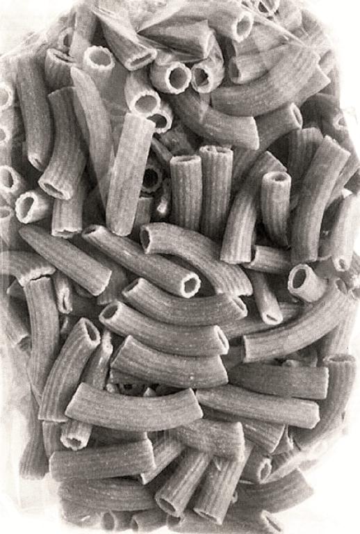 PREPARAZIONE ALIMENTARE SECCA, IN VARI FORMATI, A BASE PREPONDERANTE DI FARINE DI CEREALI, CIRCA 69% (FARRO SPELTA O GRANOTURCO SEMI VITREO E RISO BIANCO) E 30% DI PESCE,  DI DIVERSE SPECIE E IN PROPORZIONE VARIABILE, TRA CUI ARINGA (CLUPEA HARENGUS), SGOMBRO (SCOMBER SCOMBRUS) E TROTA (ONCORHYNCHUS MYKISS).