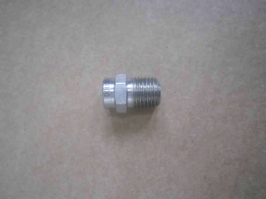 UGELLO IN ACCIAIO INOX UTILIZZATO COME COMPONENTE DI ACCESSORI PER IDROPULITRICI.
L'ARTICOLO È FILETTATO ED HA UN DIAMETRO DI CIRCA 10 MM.