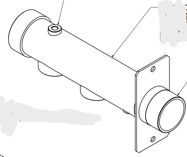 Manicotto non filettato realizzato, per dichiarazione di parte, in acciaio inox.
L'articolo è destinato ad essere utilizzato per la circolazione dell’acqua nei refrigeratori.
L'articolo è dotato di una serie di connessioni per le derivazioni di acqua ed è integrato in macchine refrigeratrici.
Il manicotto può essere coibentato.
Il manicotto è prodotto partendo dal tubo in acciaio inox.