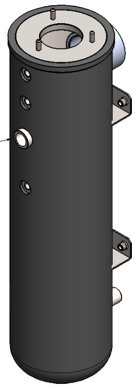 Manicotto non filettato realizzato, per dichiarazione di parte, in acciaio inox.
L'articolo è destinato ad essere utilizzato per la circolazione dell’acqua nei refrigeratori.
L'articolo è dotato di una serie di connessioni per le derivazioni di acqua in macchine refrigeratrici.
Il manicotto può essere coibentato.
Il manicotto è prodotto partendo dal tubo in acciaio inox. La prima fase è il taglio-misura e la predisposizione di fori.