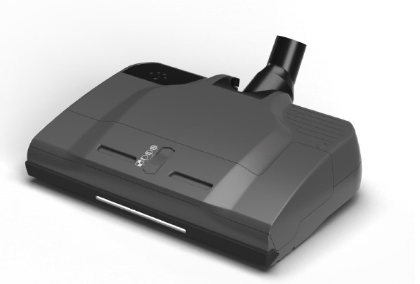 Spazzola con motore incorporato. L’apparecchio è dotato di  un motore di potenza di 150 W o 250 W che trasmette il moto rotatorio alle spazzole per  raccogliere la polvere in profondità. Non è dotato di batteria ricaricabile ma è alimentato con corrente elettrica di 110 v - 220 v. Trasmissione a cinghia. E' possibile utilizzare differenti tipi di roller a seconda della superficie/uso. L'apparecchio è dotato di interruttore on-off posto sulla cover dello stesso. E' altresì previsto un selettore per selezionare diversi modi di utilizzo.
L’articolo è destinato ad essere utilizzato in ambito domestico unito ad una aspirapolvere (non oggetto della presente ITV). Peso inferiore ai 20 kg.