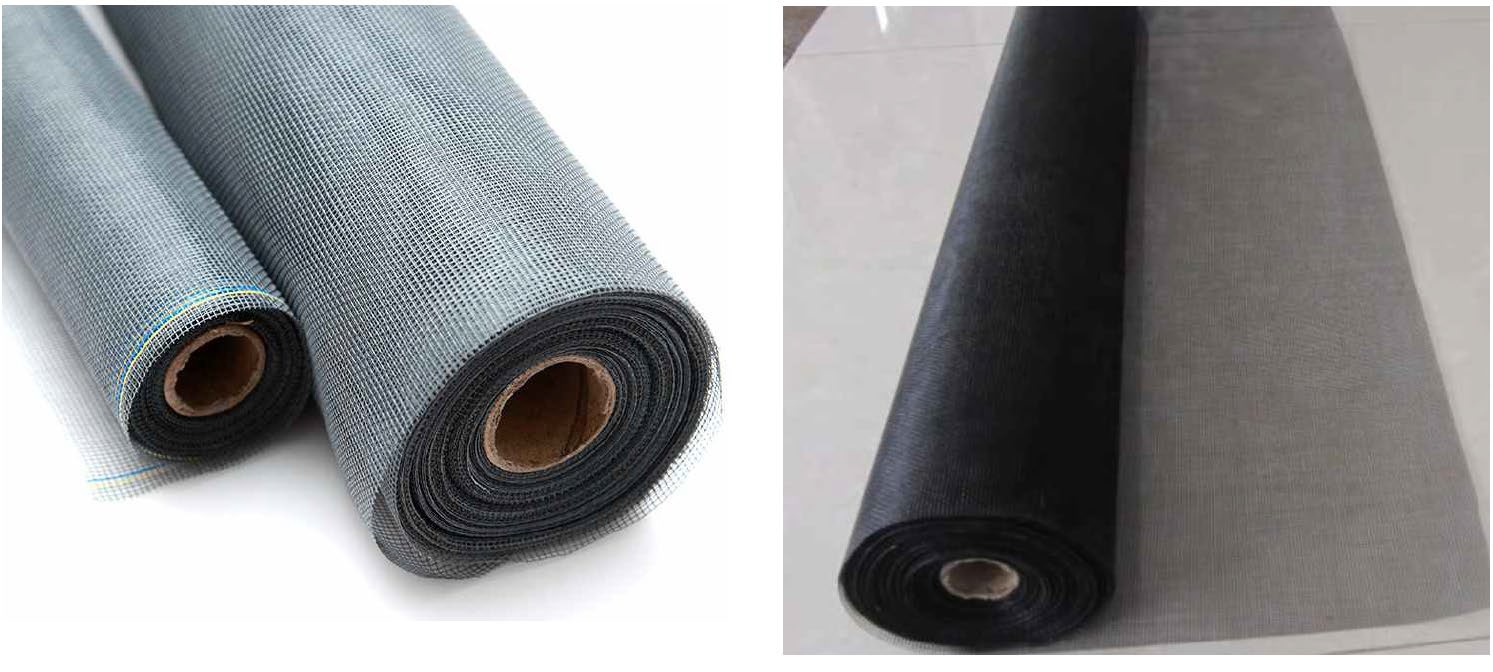 Tessuto a maglia aperta costituito da fibre di vetro non intrecciate meccanicamente.
La fibra di vetro presenta una percentuale di silicio pari al 42% m/m ed è ricoperta e legata chimicamente con una spalmatura di PVC.
La merce è presentata in rotoli di varie lunghezze (90mt, 100mt, 200mt, 500mt) e di varie altezze (h170cm, h180cm, h240cm, h260cm, h300cm) e di vari colori (grigia, nera, gialla, verde, rossa, blu, ecc). 
Per dichiarazione di parte la merce è destinata alla produzione di zanzariere e viene arrotolata su tubi di vari diametri per permettere l’arrotolamento/srotolamento della rete per proteggersi dagli insetti.