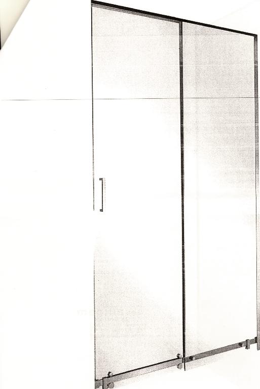 CABINA DOCCIA.
L'ARTICOLO  E' COSTITUITO DA PANNELLI DI VETRO TEMPERATO SOLO PARZIALMENTE BORDATI CON PROFILI DI ALLUMINIO:  VIENE INSTALLATO ALLE PARETI PER IL TRAMITE DI UN TELAIO IN ALLUMINIO E ALTRO MATERIALE DI FISSAGGIO PRESENTE NELLA CONFEZIONE.
L'ARTICOLO SI PRESENTA SMONTATO E NON COMPRENDE IL PIATTO DOCCIA.