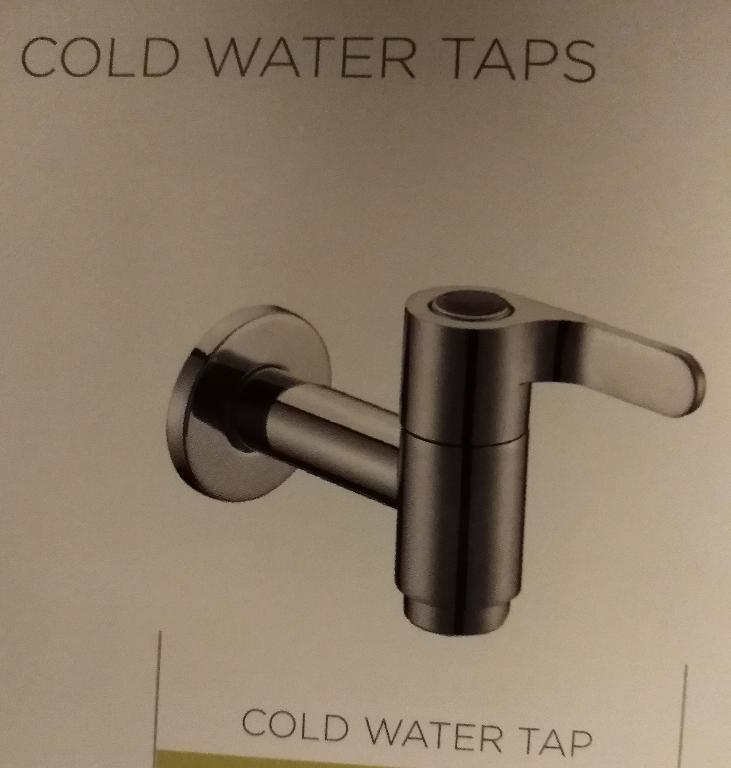 As per description and picture provided the article is a tap for cold water - not with a mixing function.