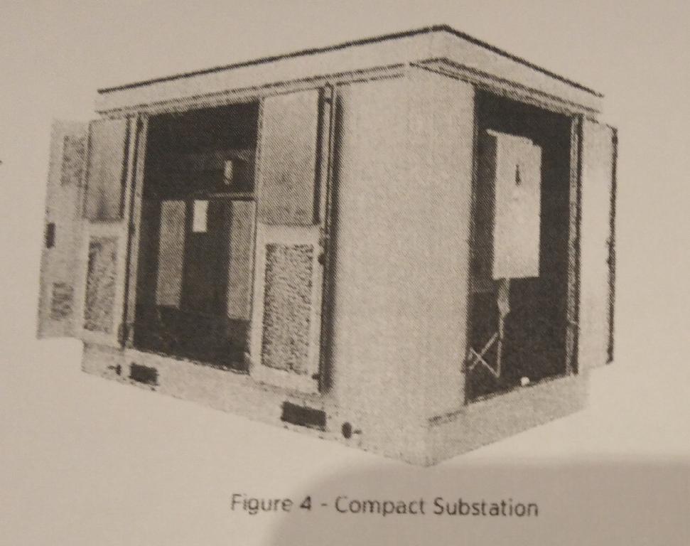 As per description provided it a Compact Substation of 1000kVA. A metal enclosure with separate compartments, consisting of MV switchgear, a transformer and an LV switchboard.  No inverter is included.
The Compact Substation is to step-down electrical power from 11kV distribution voltage to 400V final distribution voltage and split the output over a number of outgoing circuits.  The Medium Voltage switchgear offers protection against fault currents and acts as a means of isolating the compact sub from the medium voltage grid or ring.  The Low Voltage Board, which also offers protection against fault currents at the lower voltage, has an incoming circuit breaker rated at 1600A and a number of 400A circuit breakers which split the electrical supply into a number of circuits.  It also offers the possibility of measuring output current, voltage and power.