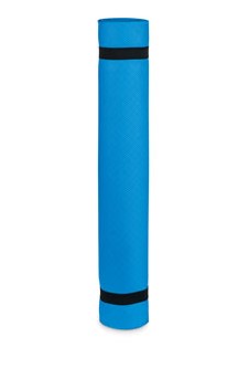 Een zogenoemde yoga mat met -volgens opgave- onder andere de volgende kenmerken;
- bedoeld voor gebruik bij yoga-of andere lichaamsoefeningen;
- vervaardigd van een kunststof met celstructuur (EVA - ethyleenvinylacetaat);
- aan de bovenzijde voorzien van een regelmatig patroon in reliëf;
- voorzien van rechte hoeken;
- afmetingen van 180 x 60 x 0,4 cm.
Het artikel is opgemaakt voor de verkoop in het klein en wordt tezamen aangeboden met niet karakterbepalende goederen zoals een draag- of opbergtas van textiel en 2 elastieken voor het oprollen van de mat.