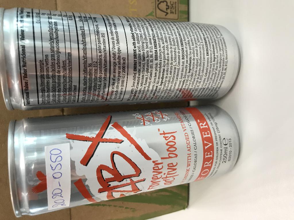 Een drank met -volgens opgave- onder meer de volgende kenmerken en ingrediënten:
- in de verschijningsvorm van een vloeistof;
- bestemd voor menselijke consumptie;
- koolzuurhoudend water;
- zuurteregelaar;
- kruiden;
- zoetstof;
- vitaminen;
- taurine;
- guaranazaad extract;
- gestabiliseerde Aloë vera gel.
Het product is opgemaakt voor de verkoop in het klein en verpakt in een blikje met een inhoud van 250 ml.