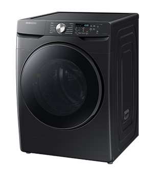 Een wasmachine met –volgens opgave- onder meer de volgende kenmerken en eigenschappen:
- bestemd voor het wassen van kleding en textielwaren;
- een capaciteit wasgoed van 18 kg;
- geschikt voor bediening op afstand via een specifieke app; 
- verschillende wasprogramma’s voor diverse soorten textiel;
- afmetingen van 68,6 x 98,4 x 79,6 cm;
- een gewicht van 77 kg.