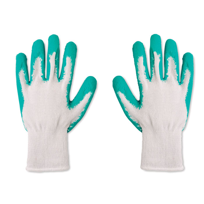 Een set vingerhandschoenen met –volgens opgave– onder andere de volgende samenstelling en kenmerken:
- ontworpen voor gebruik bij het tuinieren;
- vervaardigd van een breiwerk van polyester;
- deels voorzien van een deklaag van rubber;
- opgemaakt voor de verkoop in het klein en wordt geleverd in paren.