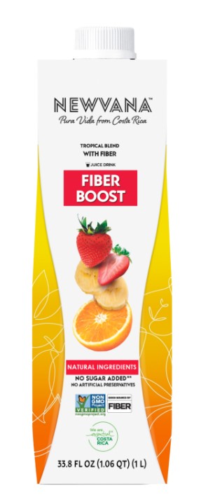 Een gebruiksklare drank met -volgens opgave- onder andere de volgende kenmerken en ingrediënten:
- bedoeld voor menselijke consumptie;
- water;
- sinaasappelsap uit concentraat;
- bananenpuree uit concentraat;
- aardbeipuree;
- bananenpuree;
- oplosbare maïsvezels;
- xanthaangom;
- appelzuur;
- steviolglycosiden;
- groentesappen voor de kleur;
- rozemarijnextract.
Het product is verpakt in een kartonnen pak met draaidop en een inhoud van 1 liter.