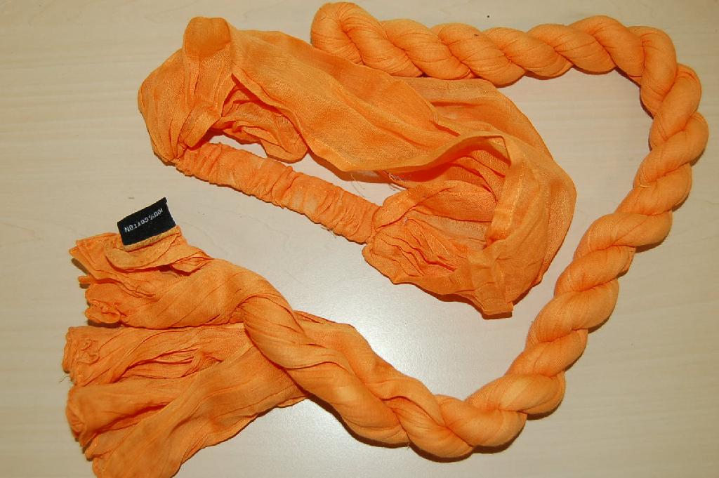 Een set van twee geconfectioneerde artikelen, zijnde een zogenoemde pareo en een haarband, met onder andere de volgende kenmerken:
- een pareo vervaardigd van weefsel van -volgens opgave- 100 % katoen;
- een afmeting van ongeveer 180 x 110 cm;
- omgezoomde korte zijden;
- dubbel geweven lange zijden;
- een haarband vervaardigd van weefsel van -volgens opgave- 100 % katoen;
- omgezoomd;
- aan de achterzijde voorzien van een aangenaaide tunnel van weefsel met elastiek.
De pareo en de haarband worden tezamen aangeboden voor de verkoop in het klein. De pareo is bestemd om over bijvoorbeeld badkleding te worden gedragen.