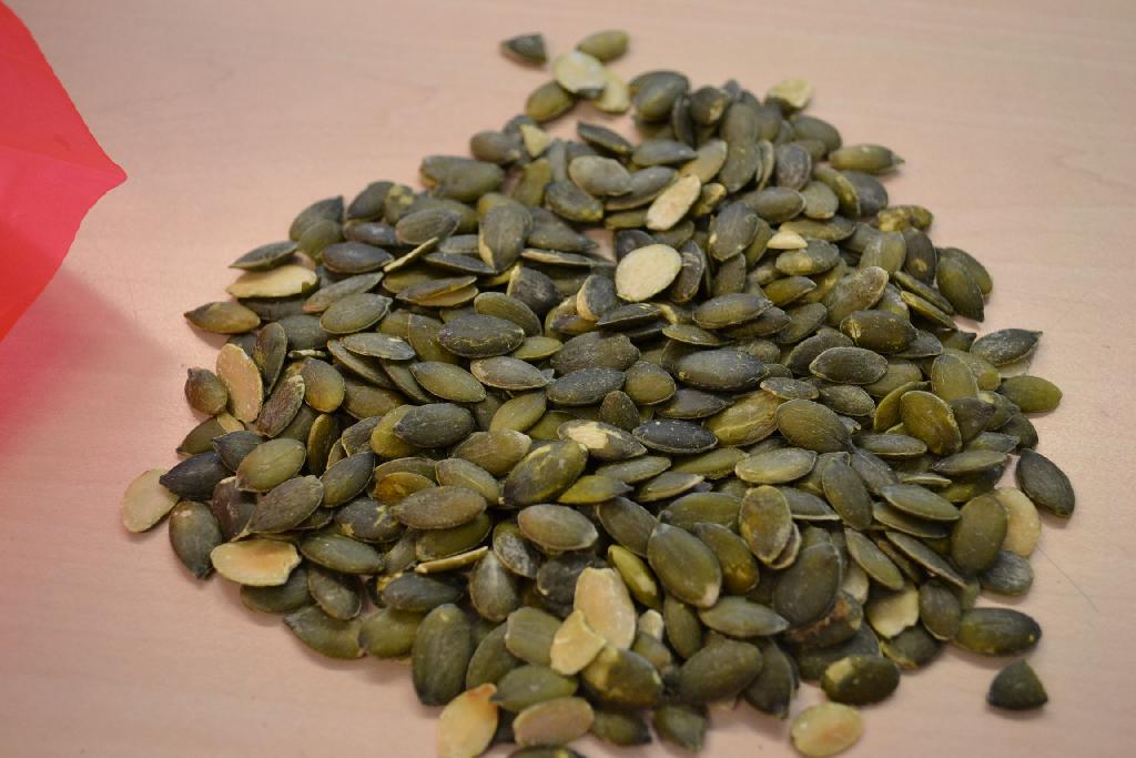 Geroosterde pompoenpitten.