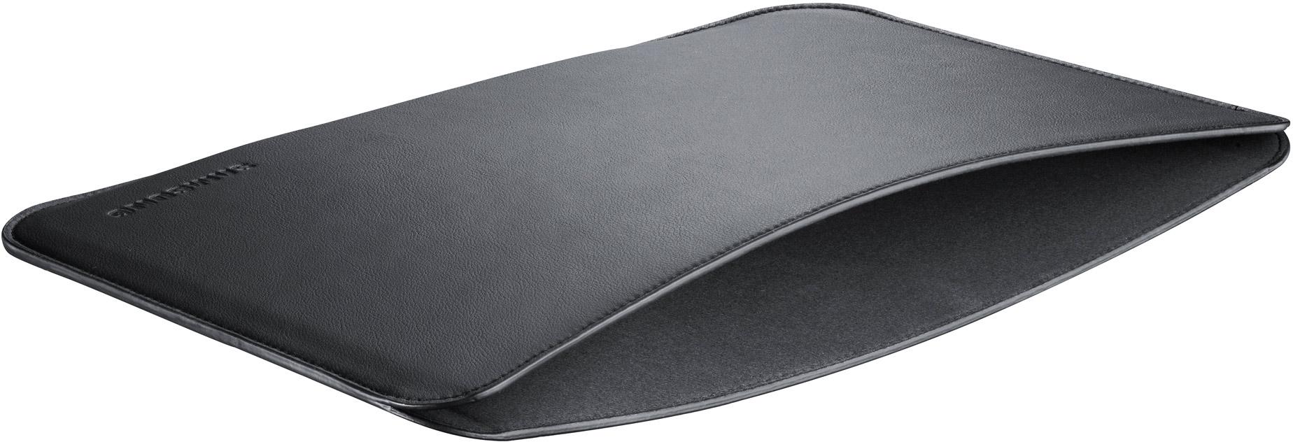 Een zogenoemde pouch (opberghoes) voor een tablet met onder andere de volgende kenmerken:
- een buitenzijde vervaardigd van –volgens opgave– leder;
- een binnenzijde vervaardigd van zachte kunststof;
- specifiek vervaardigd voor het opbergen van een tablet van 10.1”;
- afmetingen van 280 X 185 X 4 mm.
Het artikel is opgemaakt voor de verkoop in het klein.