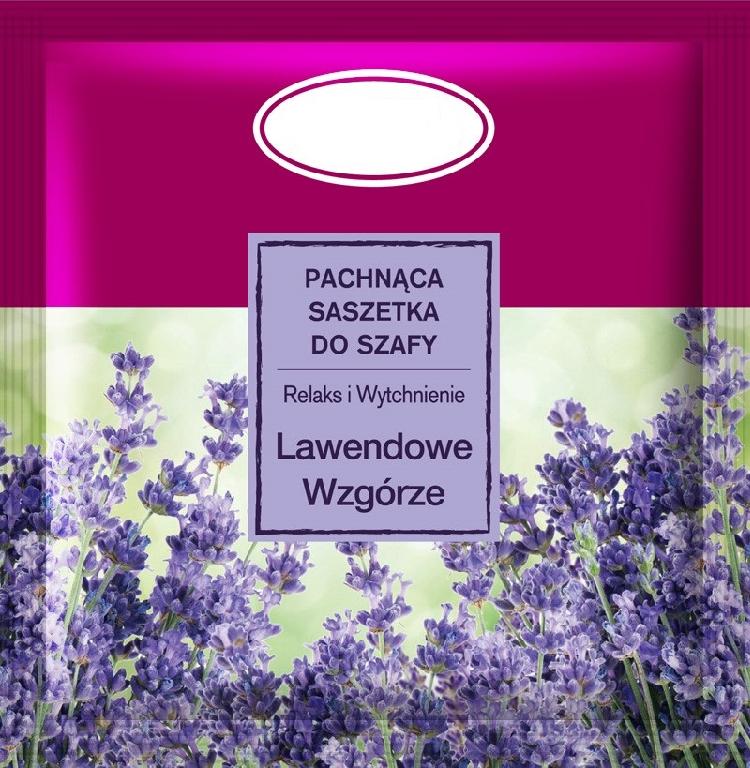 Produkt w postaci saszetki o intensywnym zapachu, przeznaczony do stosowania jako odświeżacz powietrza do szafy, garderoby lub szuflady, dostępny w kilku wersjach zapachowych. 
Towar w opakowaniu do sprzedaży detalicznej.
