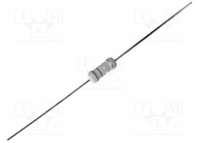 Rezystor stały o mocy 2 W i rezystancji 100 Ohm.